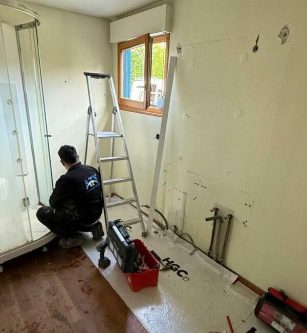 Rénovation d'une salle de bains
